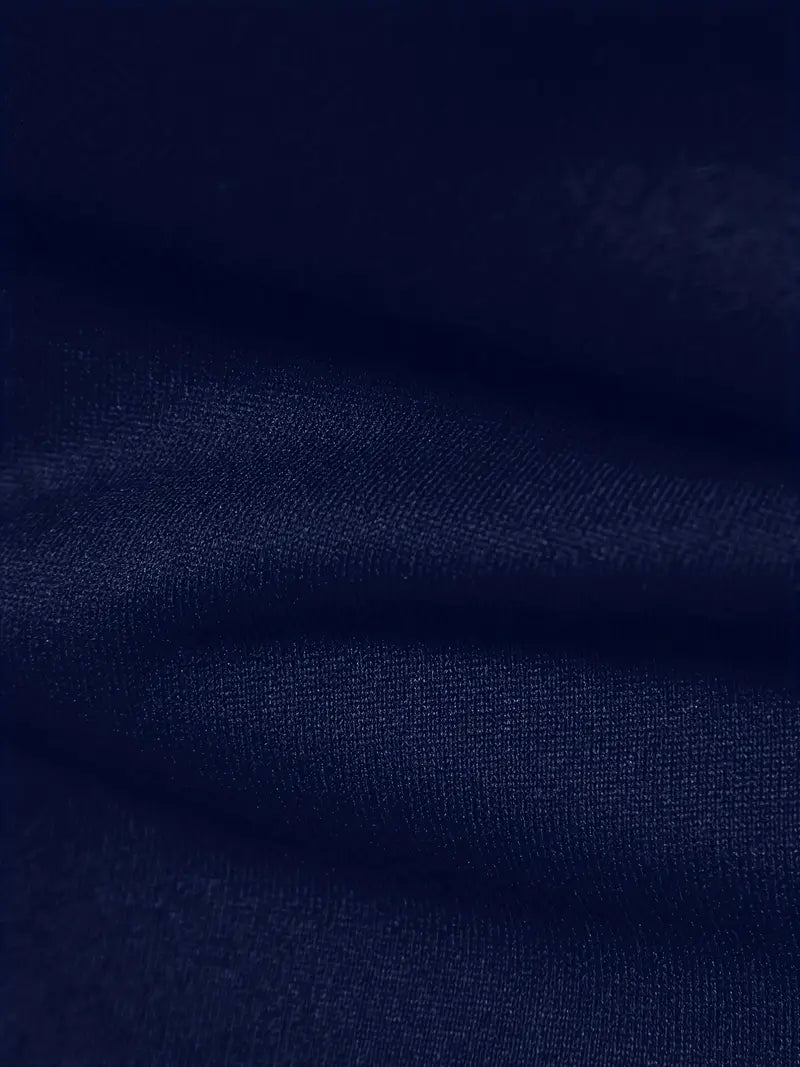 CVPONEE Essential Hoodie Navy Blue